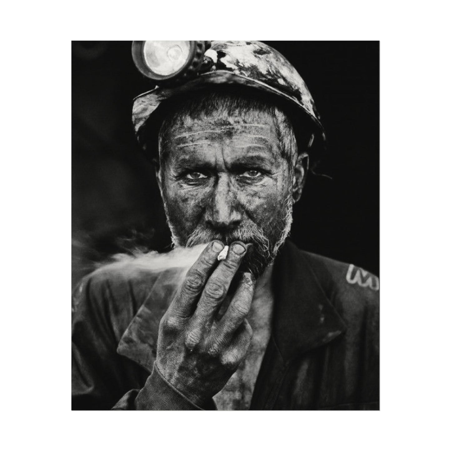 Fire & Coal – Western Textured Watercolor Matte Posters