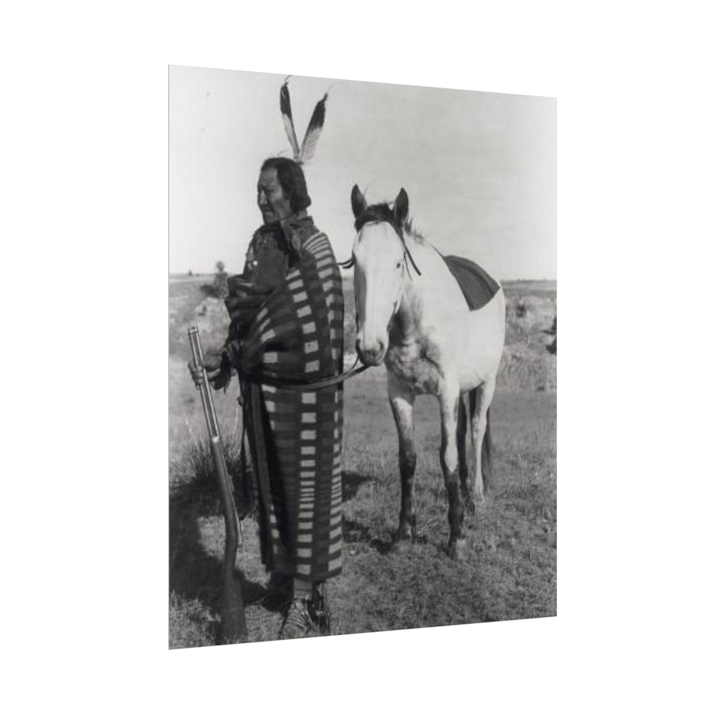 Sacred Ties – Western Textured Watercolor Matte Posters