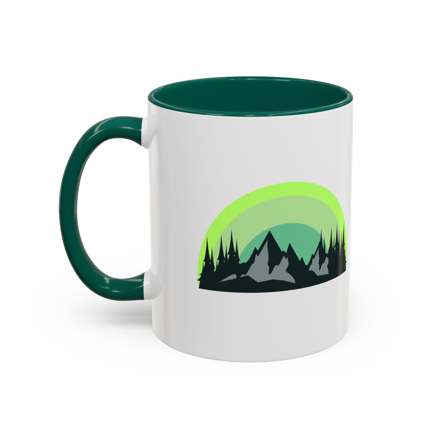 Nature-Inspired Colorful Mug | Perfect Gift for Outdoors Lovers, Campers, Coffee Lovers, Unique Housewarming Gift, 11oz 15oz