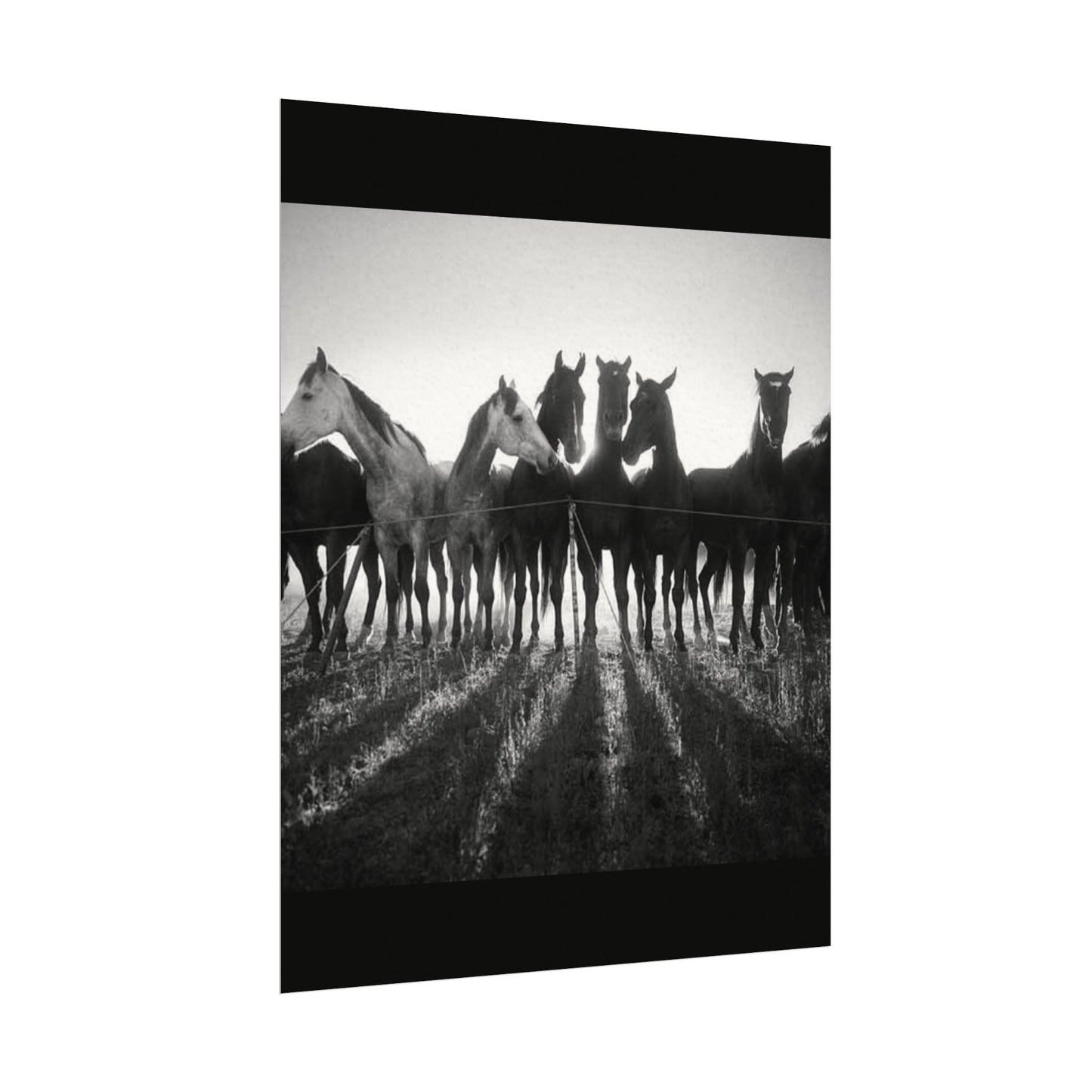 When Dawn Breaks – Western Textured Watercolor Matte Posters