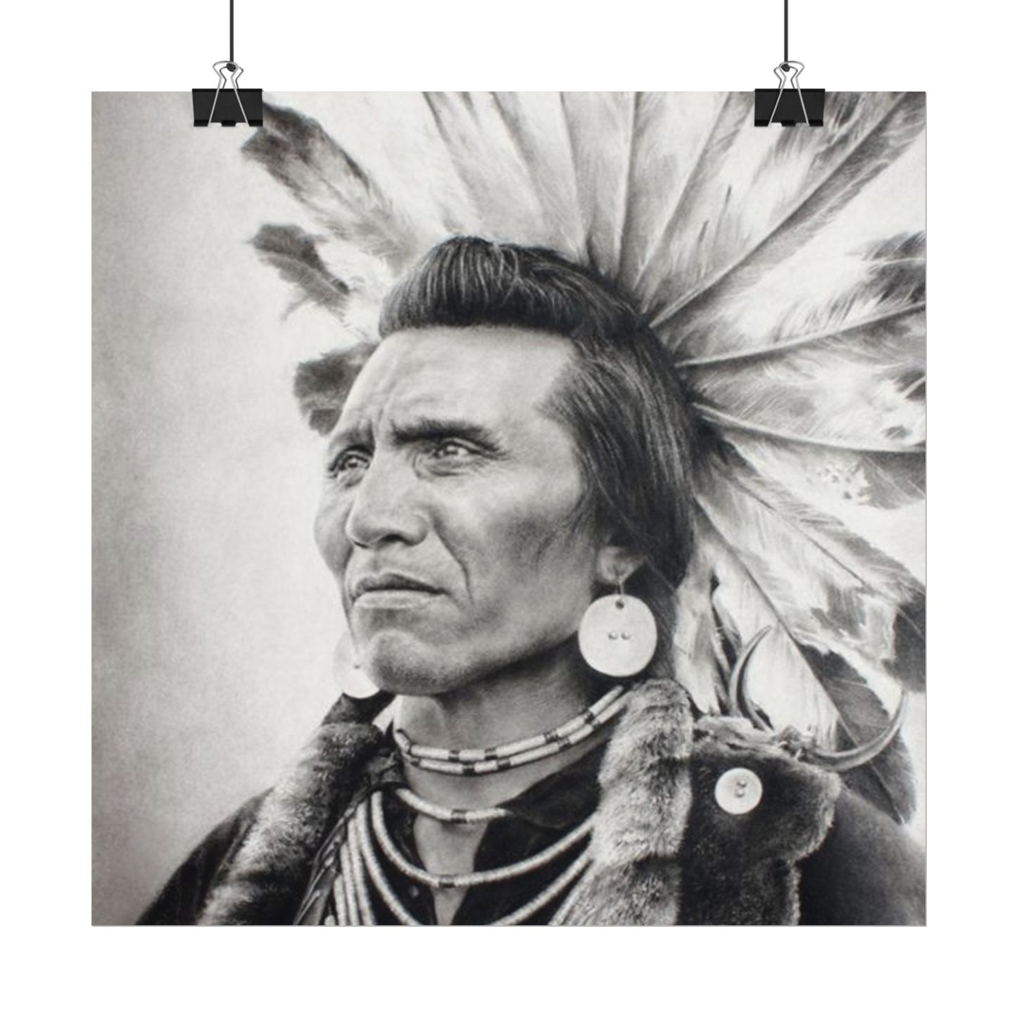 Standing Strength & Rooted Legacies – Western Textured Watercolor Matte Posters