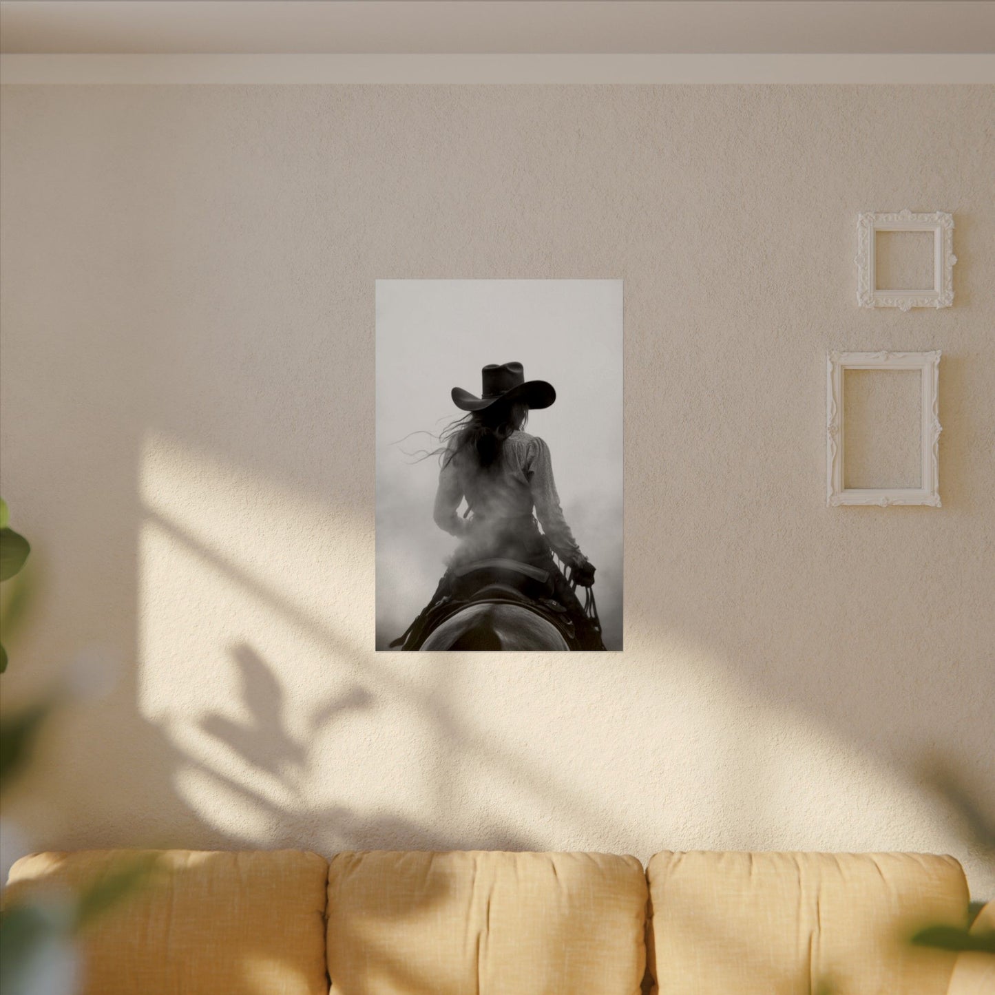 Whispers In The Dust– Western Textured Watercolor Matte Posters