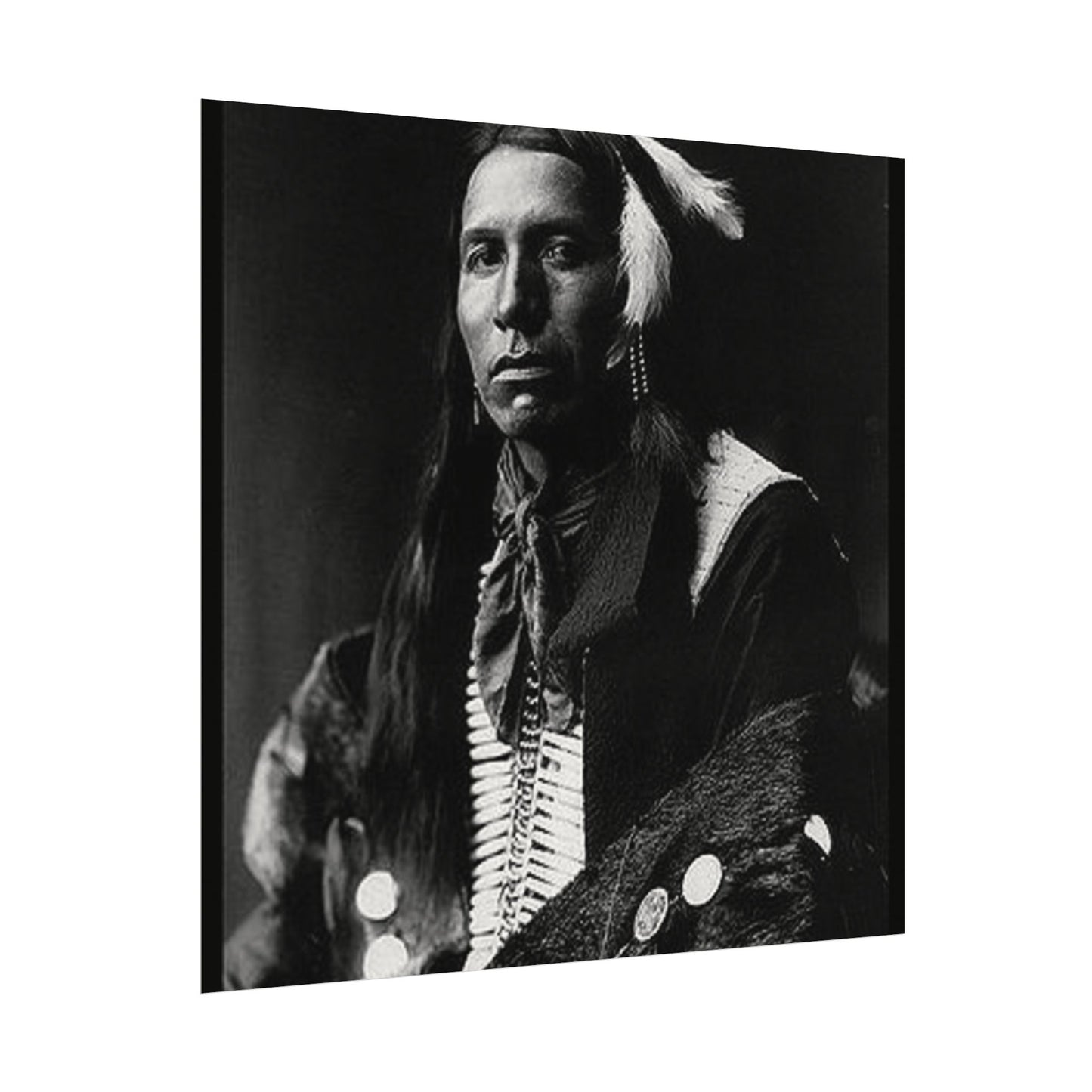 Warrior Bloodlines– Western Textured Watercolor Matte Posters