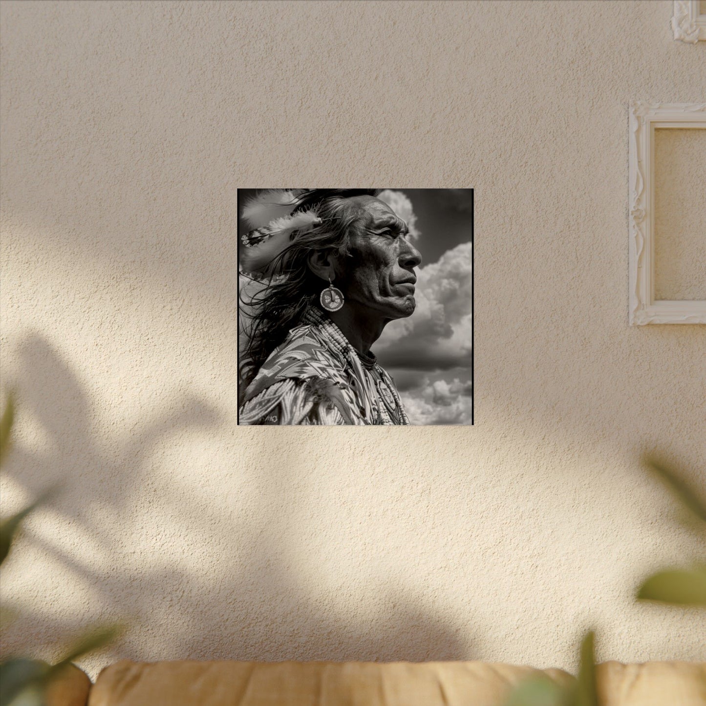 The Ancestral Winds Are Calling  – Western Textured Watercolor Matte Posters