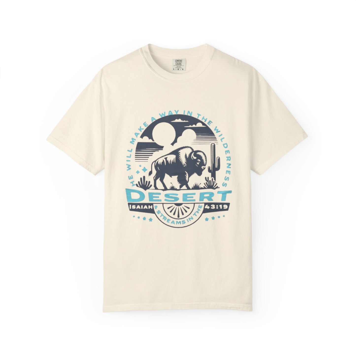 Wilderness T-Shirt - Nature Lover Gift, Inspirational Christian Apparel, Adventure Tee, Outdoor Living, Isaiah 43:19