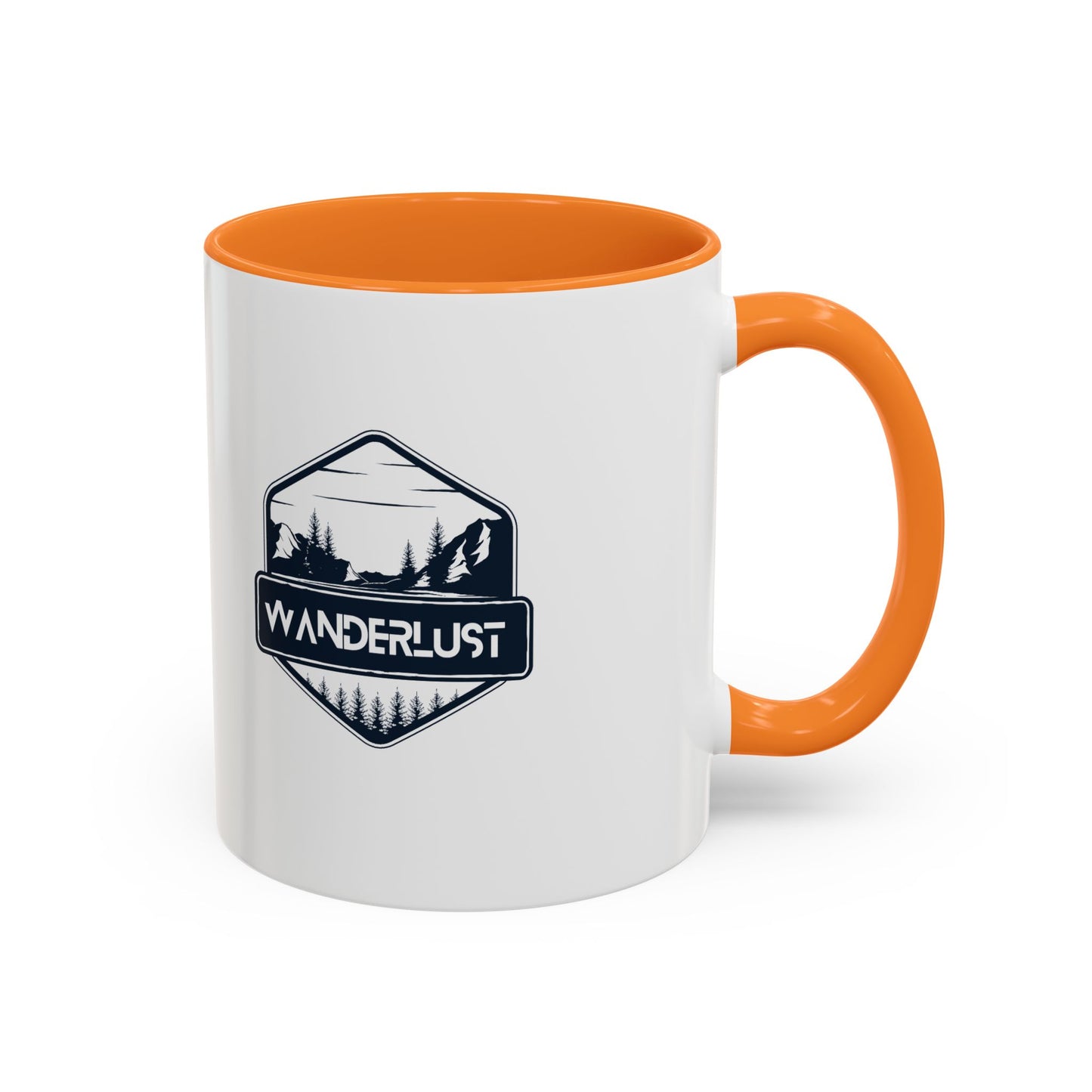 Wanderlust Coffee Mug, Travel Lover Gift, Adventure Drinkware, Colorful Ceramic Cup, Perfect for Holidays & Camping