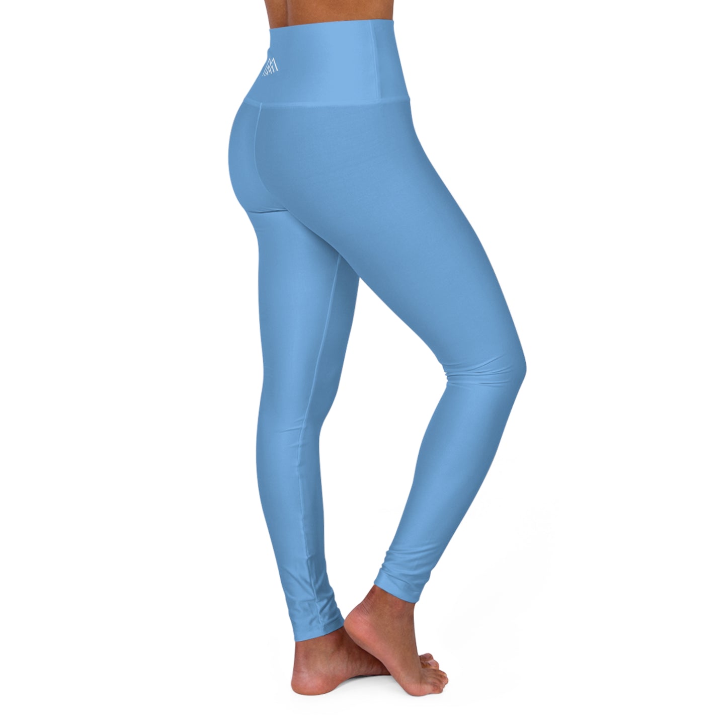 Artic Blue Adventure Awaits High Waisted Yoga Leggings - Purple, Comfortable Activewear, Fitness Pants, Ideal for Gym, Yoga, and Weekend Brunch