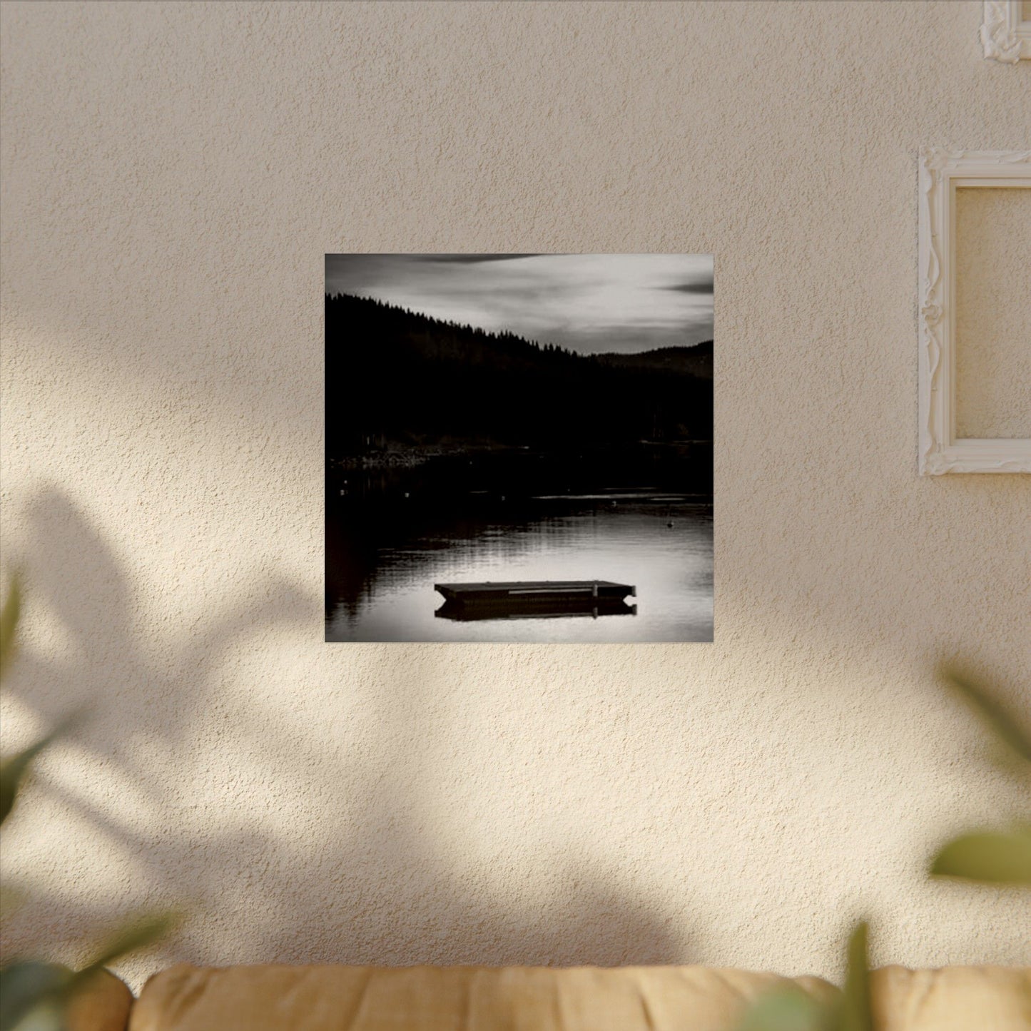 He Leads Me Beside Still Waters – Western Textured Watercolor Matte Posters