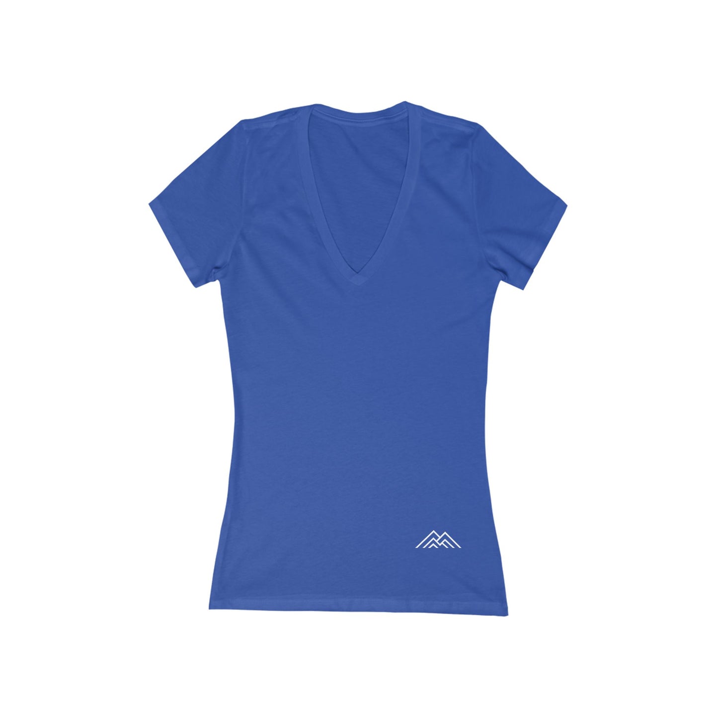 Adventure Awaits Mountain Tee Stylish Deep V-Neck Tee for Women, Casual Wear, Everyday Style, Comfortable Shirt, Summer Fashion, Gift for Her