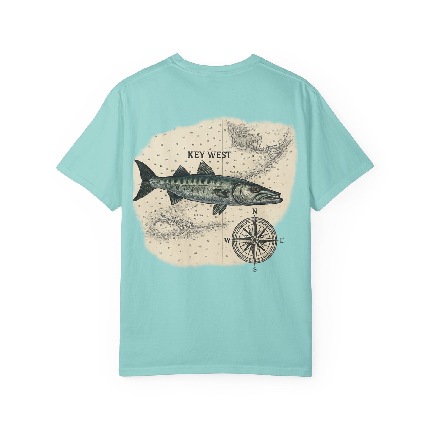 Barracuda Fishing T-shirt, Hooked Horizon Co, Angler Gifts
