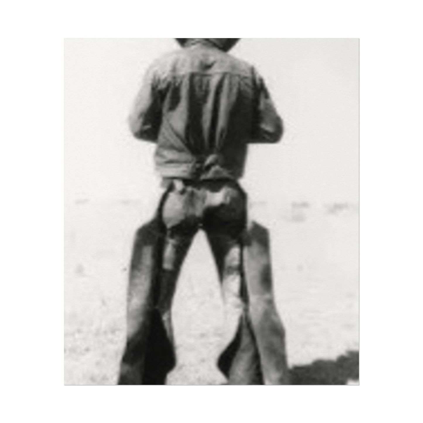 Chaps My Biscuits – Western Textured Watercolor Matte Posters