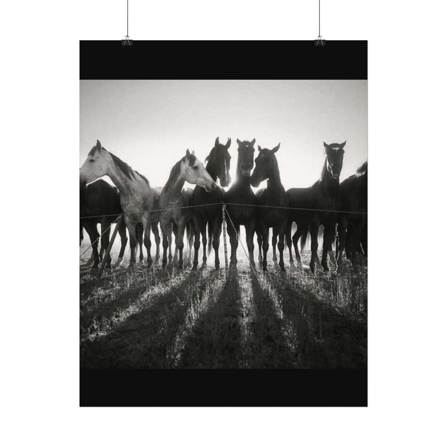 When Dawn Breaks – Western Textured Watercolor Matte Posters