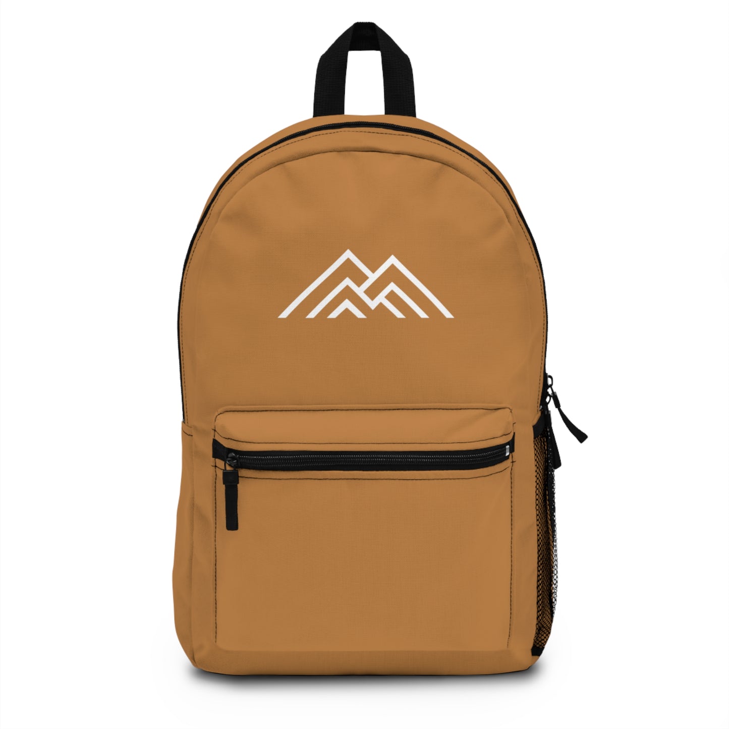 Camel Brown Backpack - Stylish Travel Bag for School, Hiking, Gym, Outdoor Adventures, Everyday Use, Trendy Gift Idea