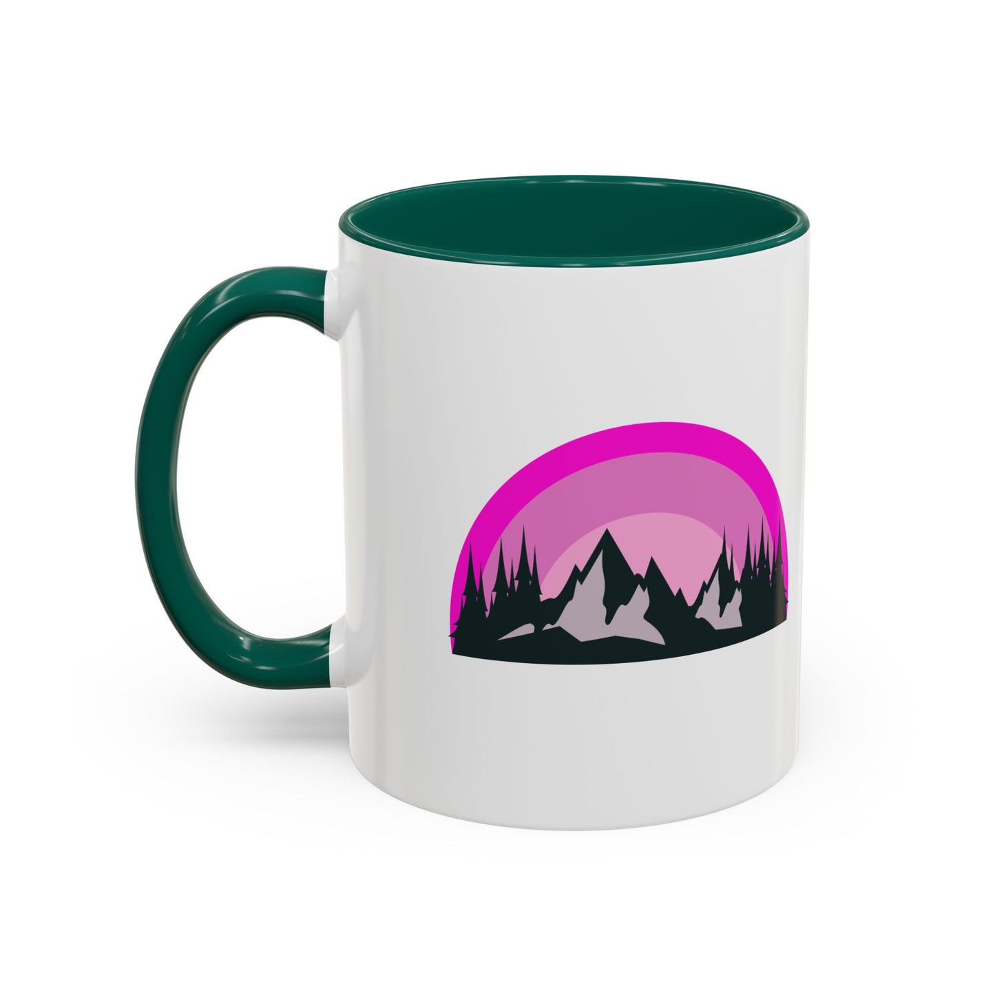 Colorful Landscape Mug, Ideal for Coffee Lovers, Perfect Gift for Nature Enthusiasts, Great for Birthdays, Holiday Mugs, Unique Drinkware