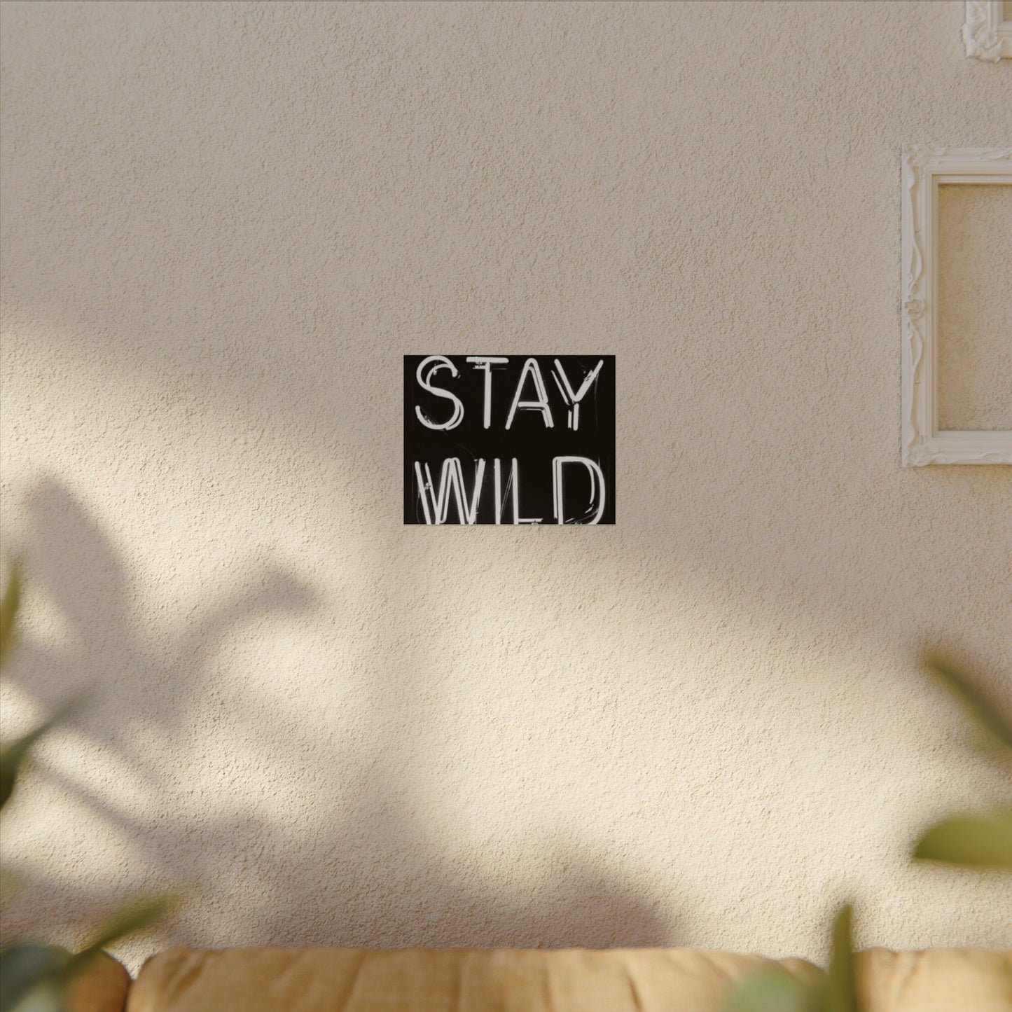 Stay Wild – Western Textured Watercolor Matte Posters