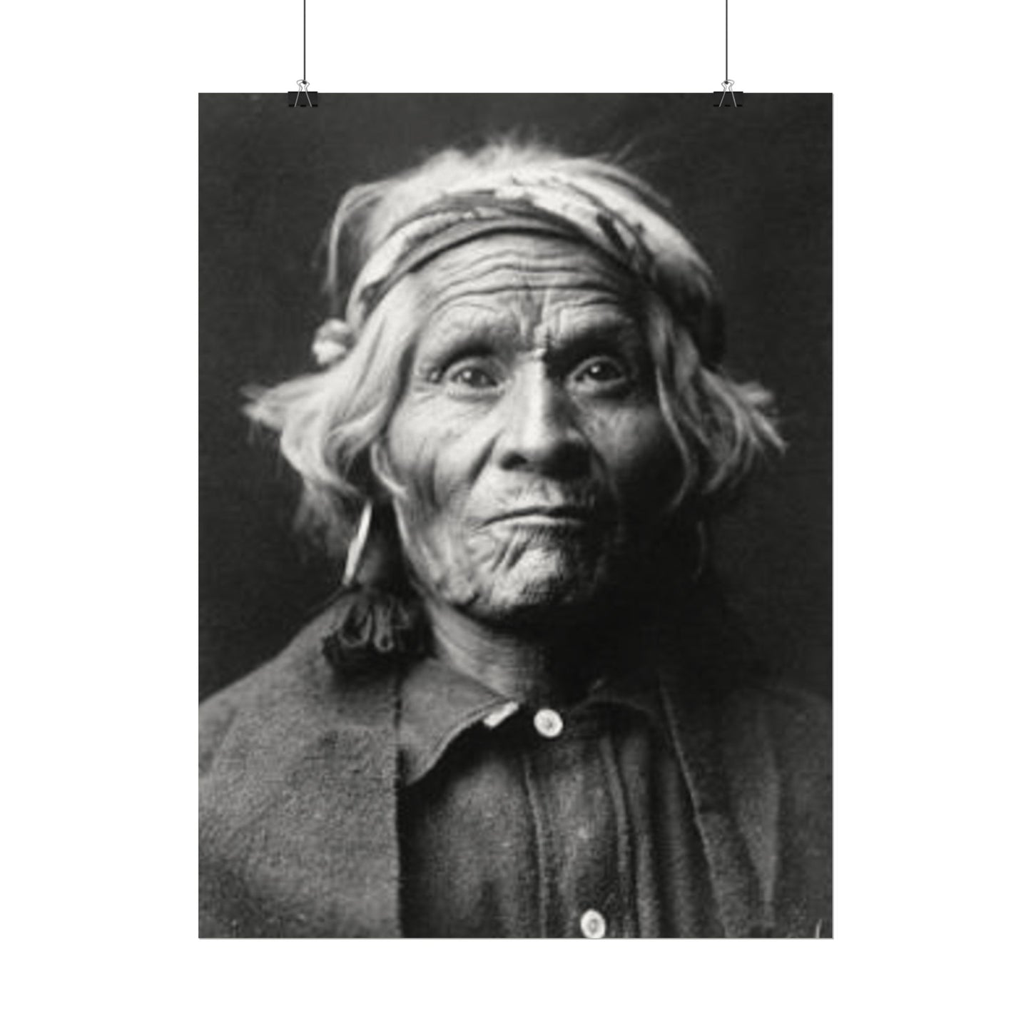 Iorn In His Silence – Western Textured Watercolor Matte Posters