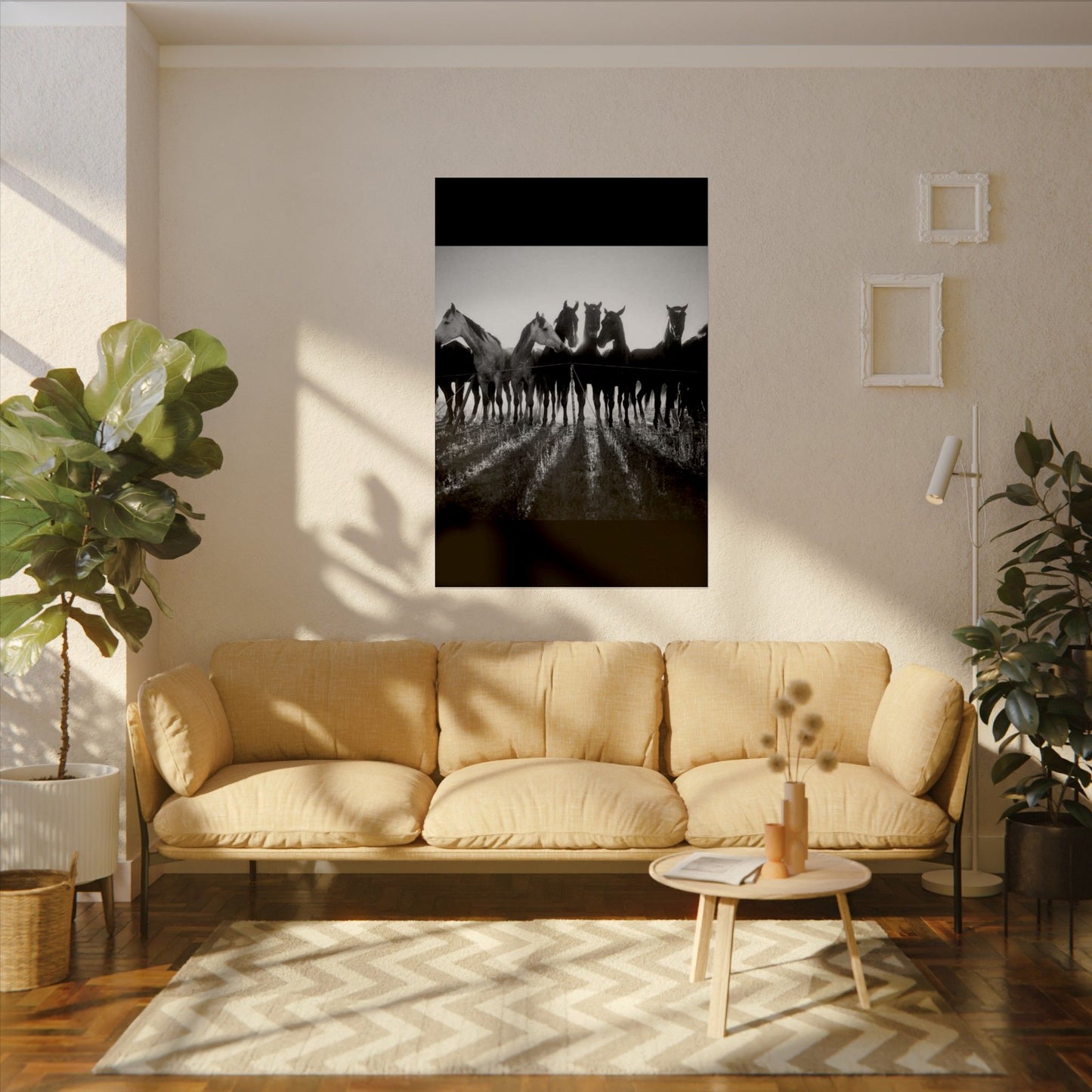 When Dawn Breaks – Western Textured Watercolor Matte Posters