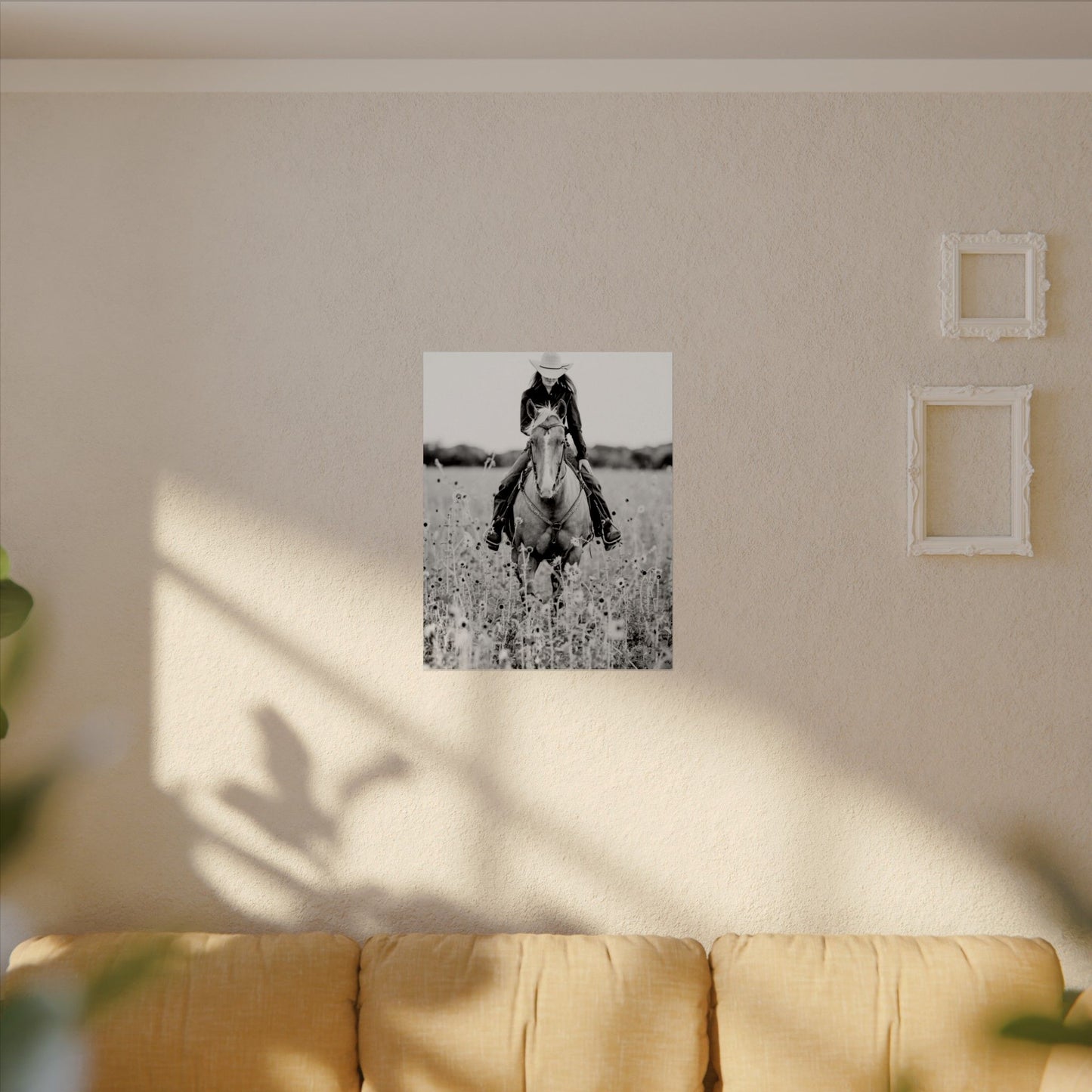 Summer Fields – Western Textured Watercolor Matte Posters