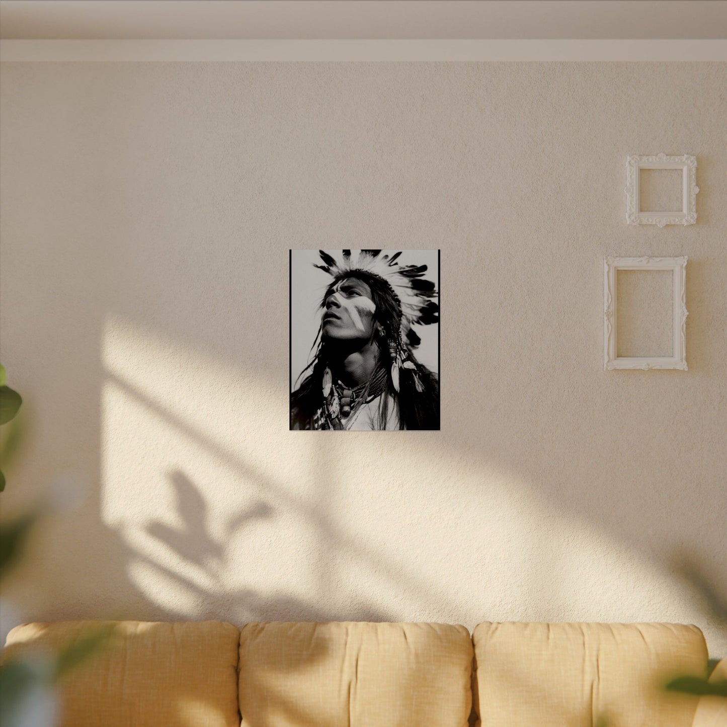 He Who Remembers – Western Textured Watercolor Matte Posters