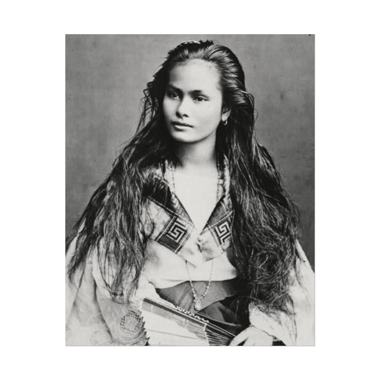 Daughter Of The Nation– Western Textured Watercolor Matte Posters