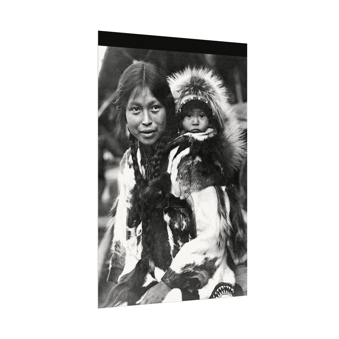 A Mother's Heart – Western Textured Watercolor Matte Posters