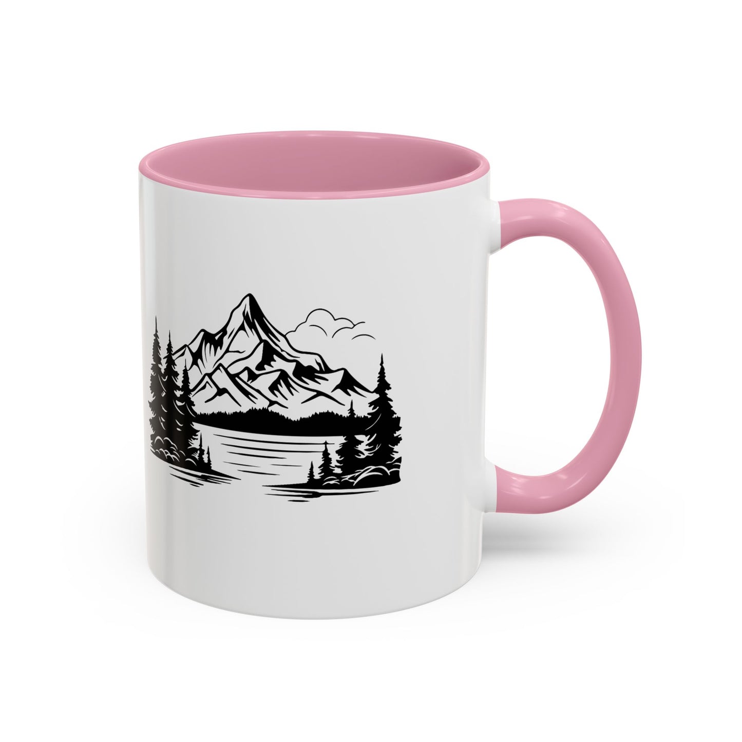 Mountain View Coffee Mug, Inspirational Nature Cup, Outdoor Lover Gift, Adventure Lover's Drinkware, Travel Mug