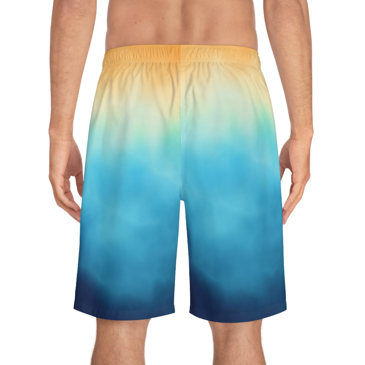 Arrow Ridge Ocean-Inspired Board Shorts, Swimwear for Beach Days, Summer Vacations, Pool Parties, Surfing Attire, Water Sports