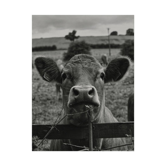 Rise & Shine – Western Textured Watercolor Matte Posters