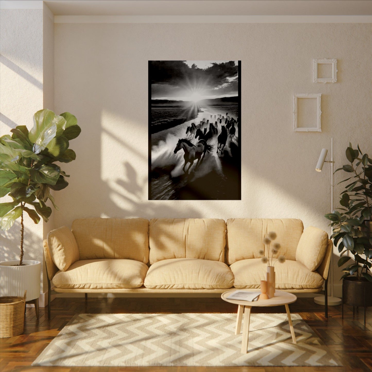 Chasing Dawns Grace – Western Textured Watercolor Matte Posters