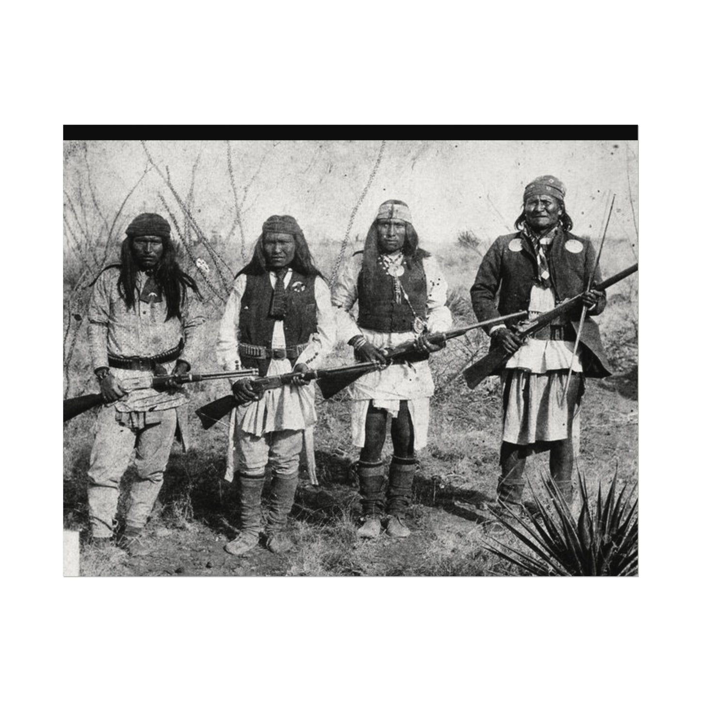 Unspoken Bonds Of Brotherhood– Western Textured Watercolor Matte Posters