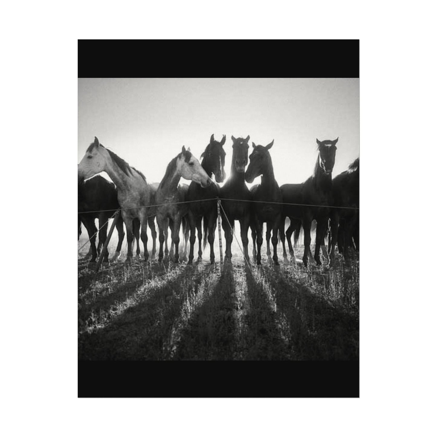 When Dawn Breaks – Western Textured Watercolor Matte Posters