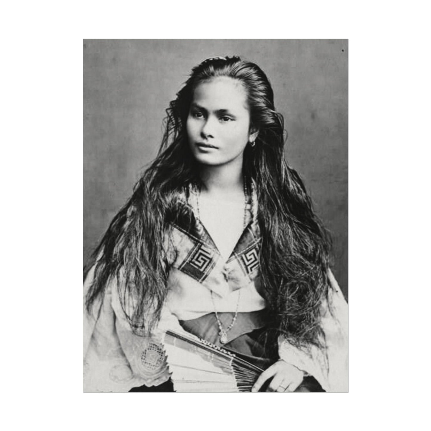 Daughter Of The Nation– Western Textured Watercolor Matte Posters