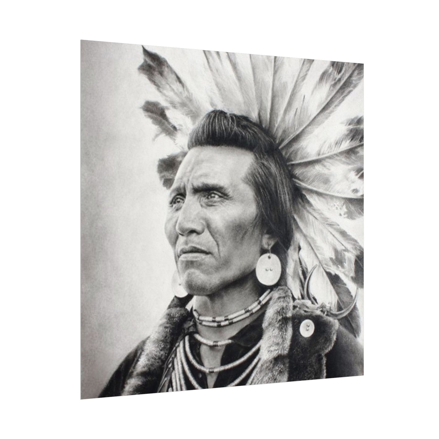 Standing Strength & Rooted Legacies – Western Textured Watercolor Matte Posters