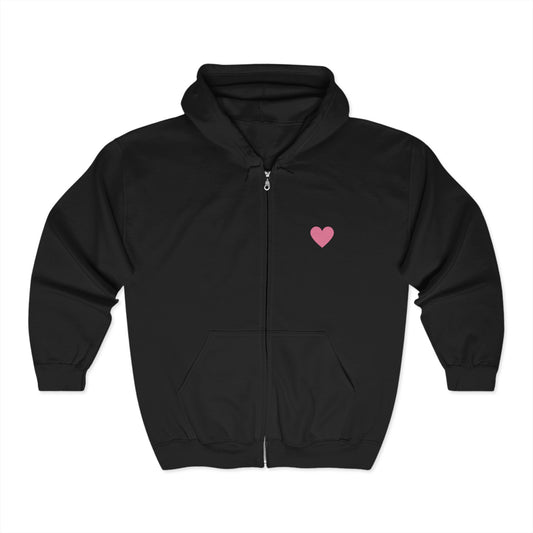 Unisex Zip Hoodie: You Are Loved - Perfect for Faithful Friends, Christian Gifts, Cozy Wear, Valentine's Day, Inspirational