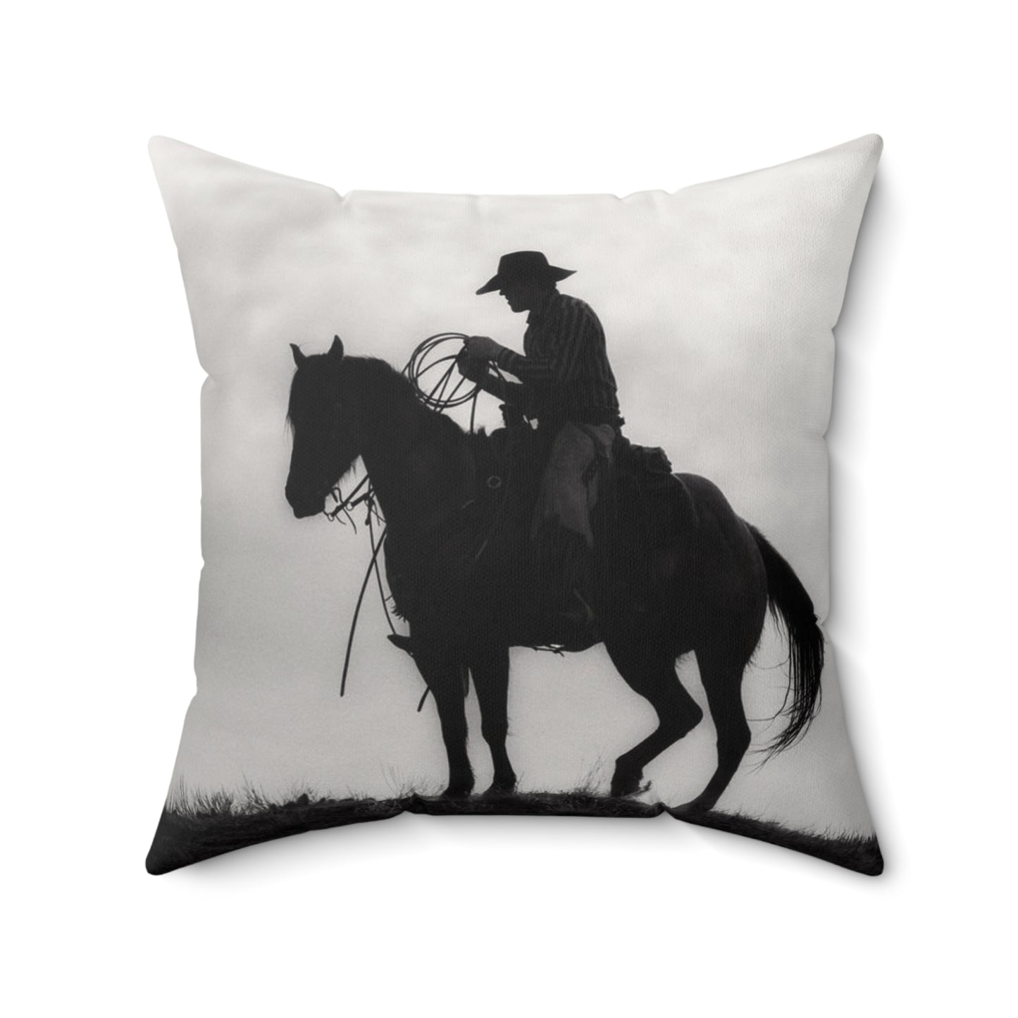 2 In 1 Cowboy & Cowgirl Faux Suede Pillow, Cozy Home Decor, Motivational Cushion, Bohemian Bedroom Accessory, Unique Gift Idea, Stay Wild