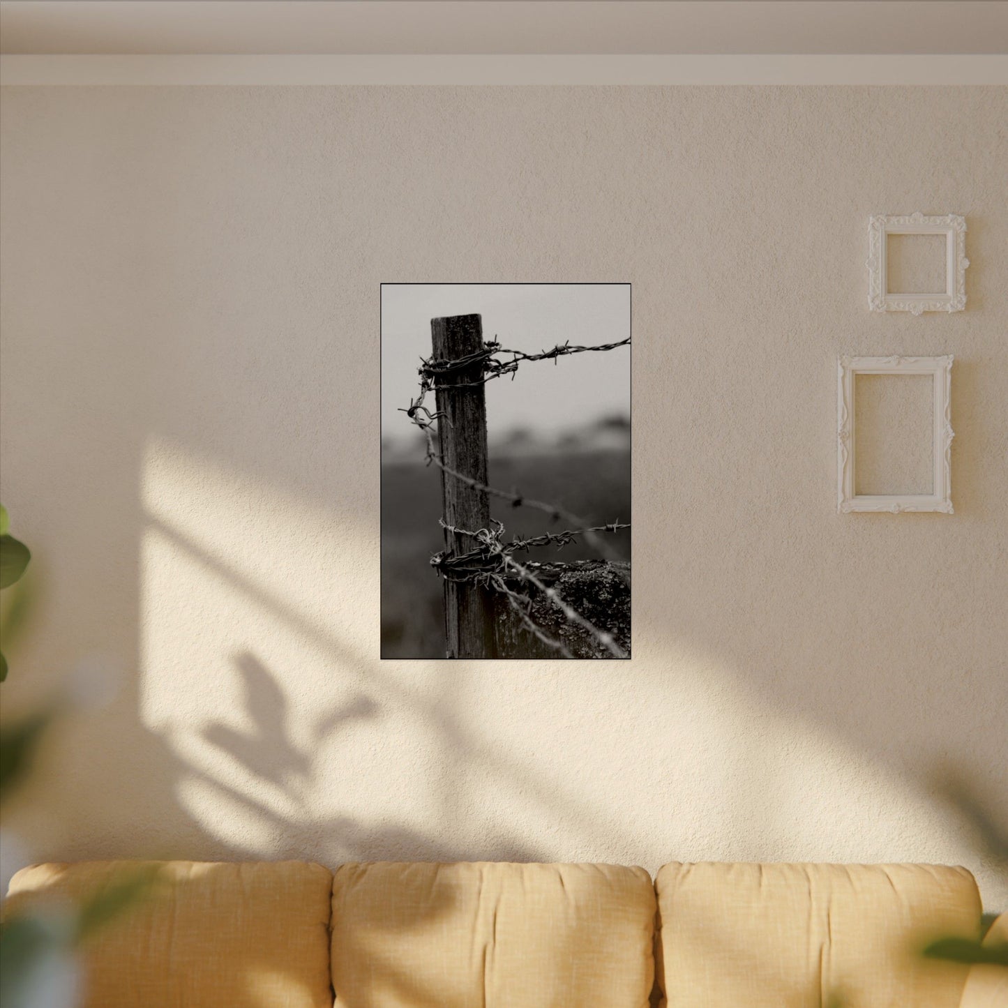 Tough As Nails – Western Textured Watercolor Matte Posters