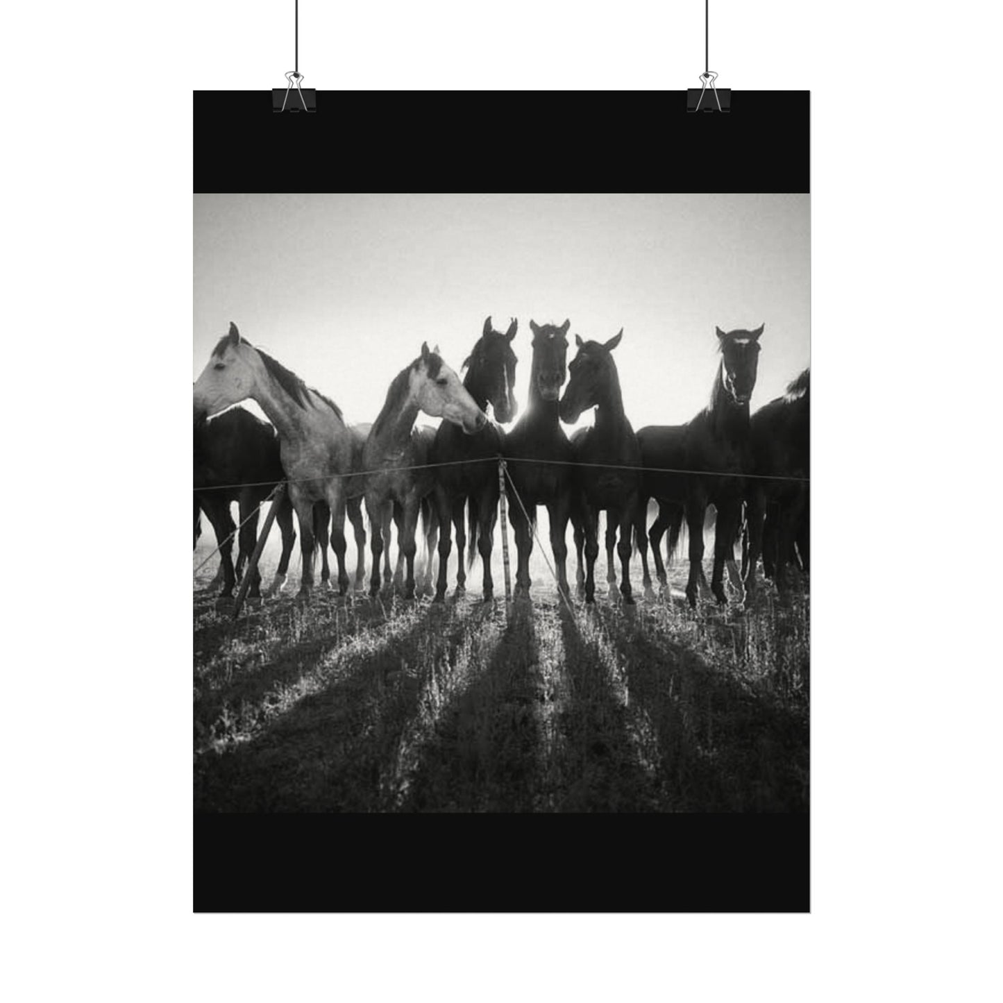 When Dawn Breaks – Western Textured Watercolor Matte Posters