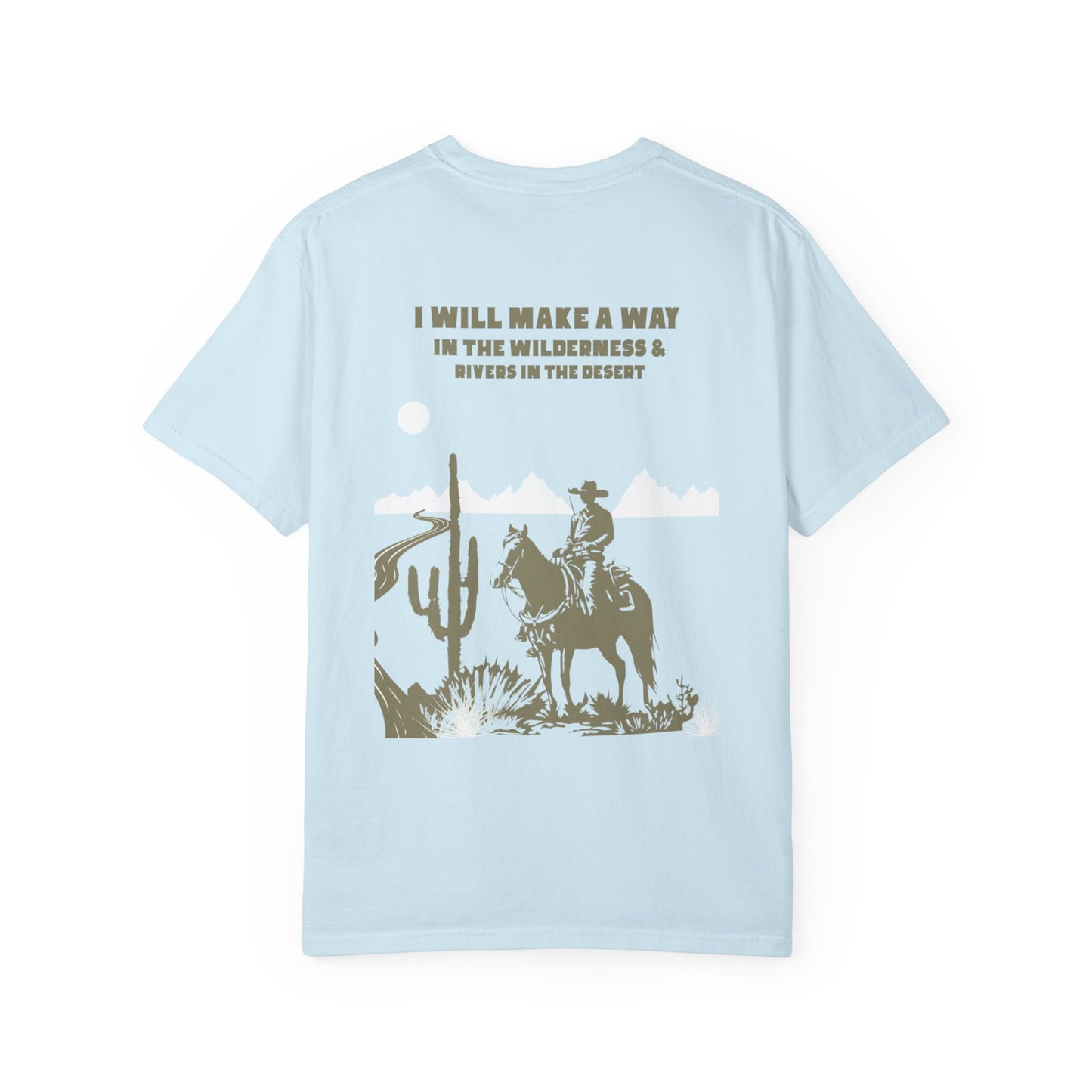 Isaiah 43:9 Mountain T-Shirt - Western Gift, Spiritual Gift, Christian,Nature Lover Tee, Unisex Cotton Shirt