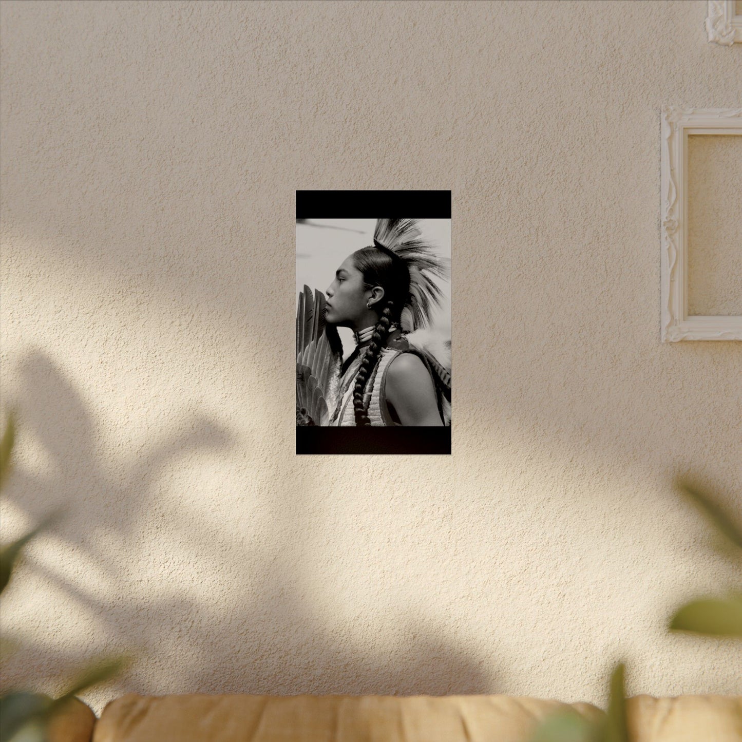 Soar High On Wings Like Eagles – Western Textured Watercolor Matte Posters