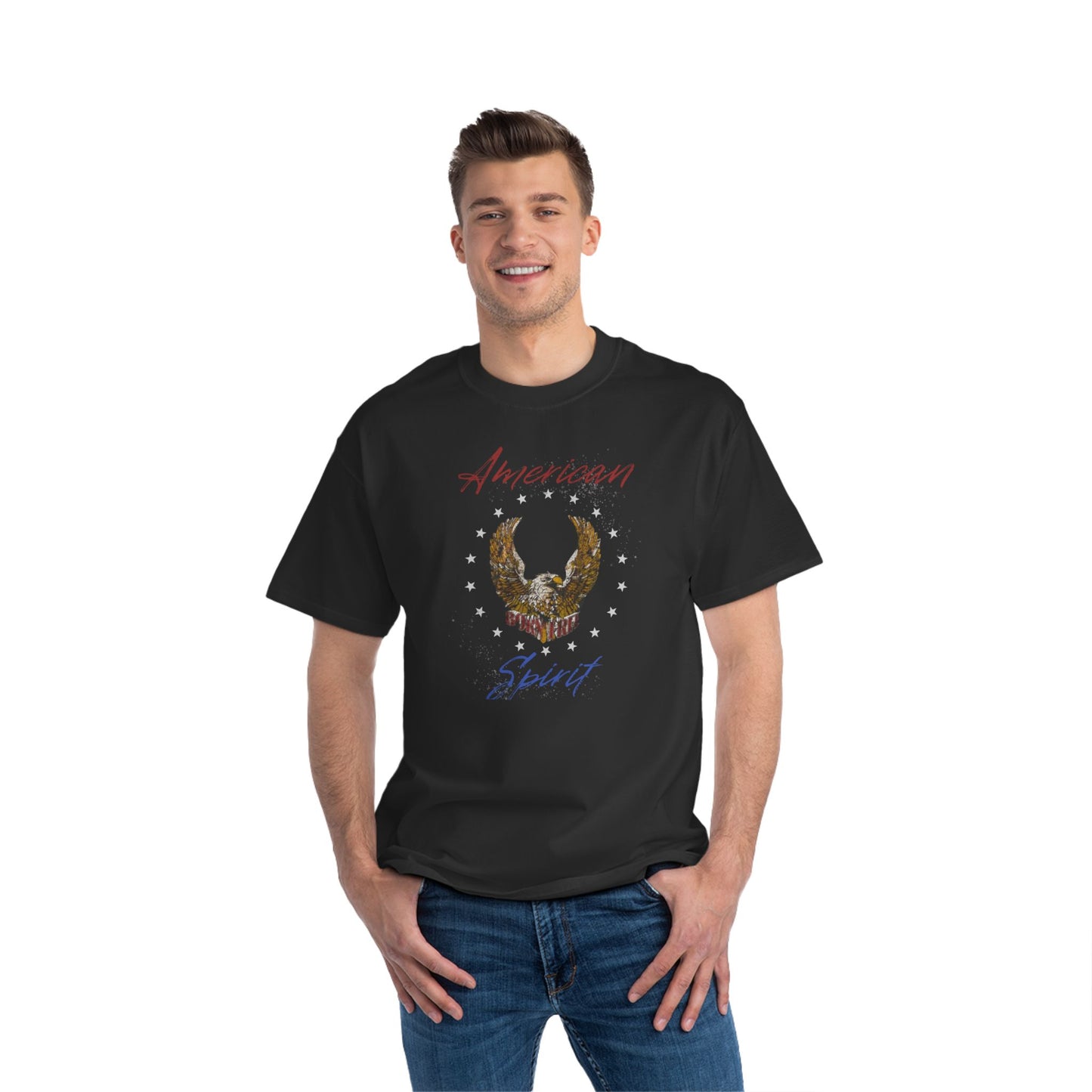 American Spirit T-Shirt | America 1776 Design, Fourth of July Shirt, Independence Day Tee, Memorial Day Top, Gift for Veterans