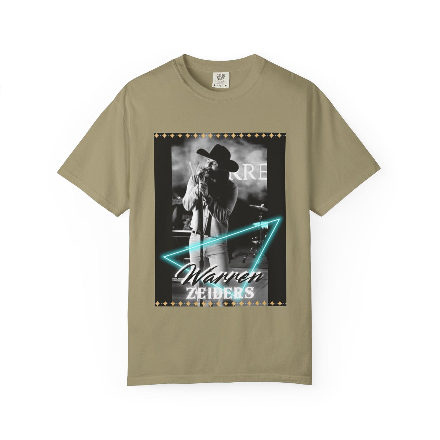 Zeiders 2 Unisex Garment Dyed T-Shirt, Vintage Music Tee, Concert Merchandise Country Music Fan Shirt