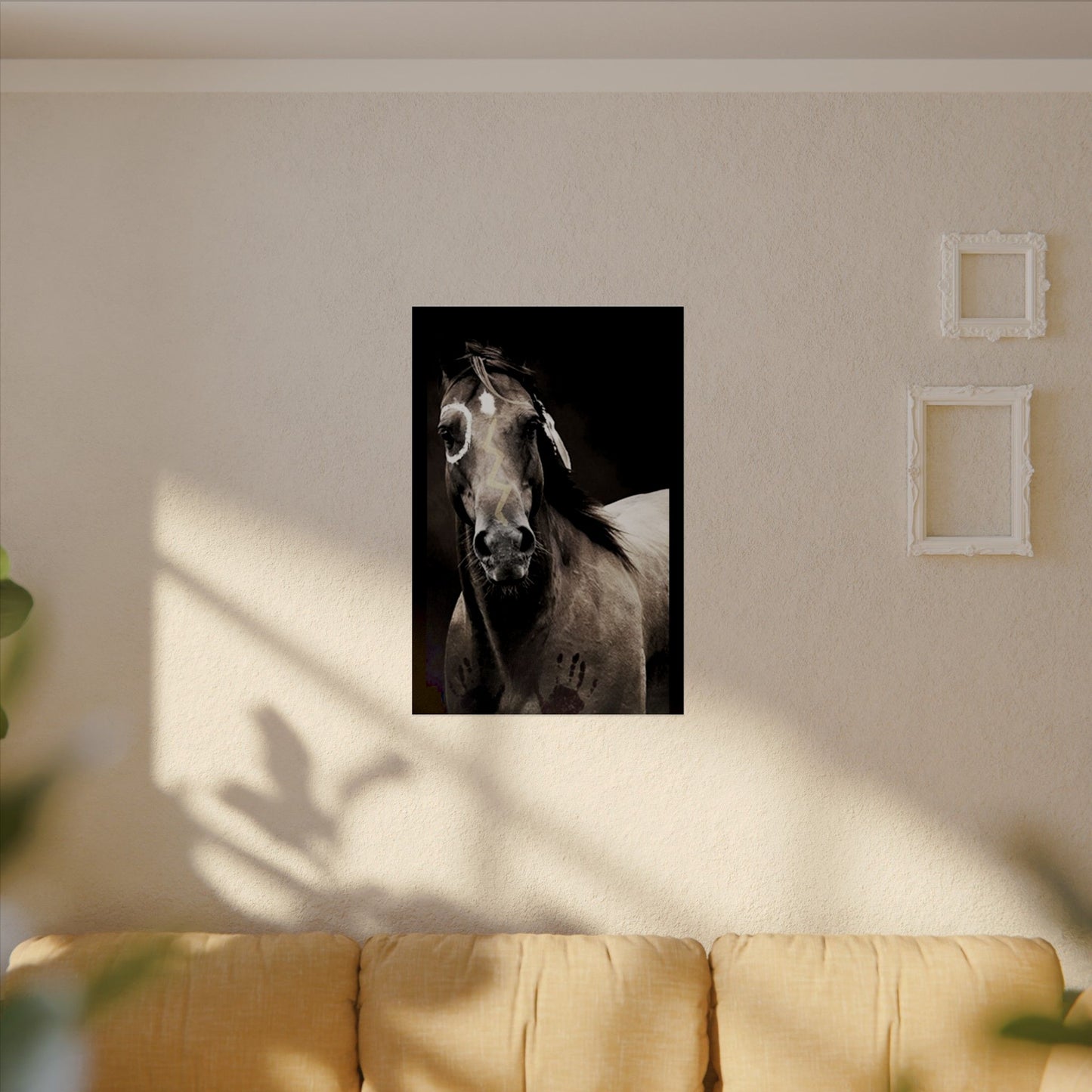 War Paint – Western Textured Watercolor Matte Posters