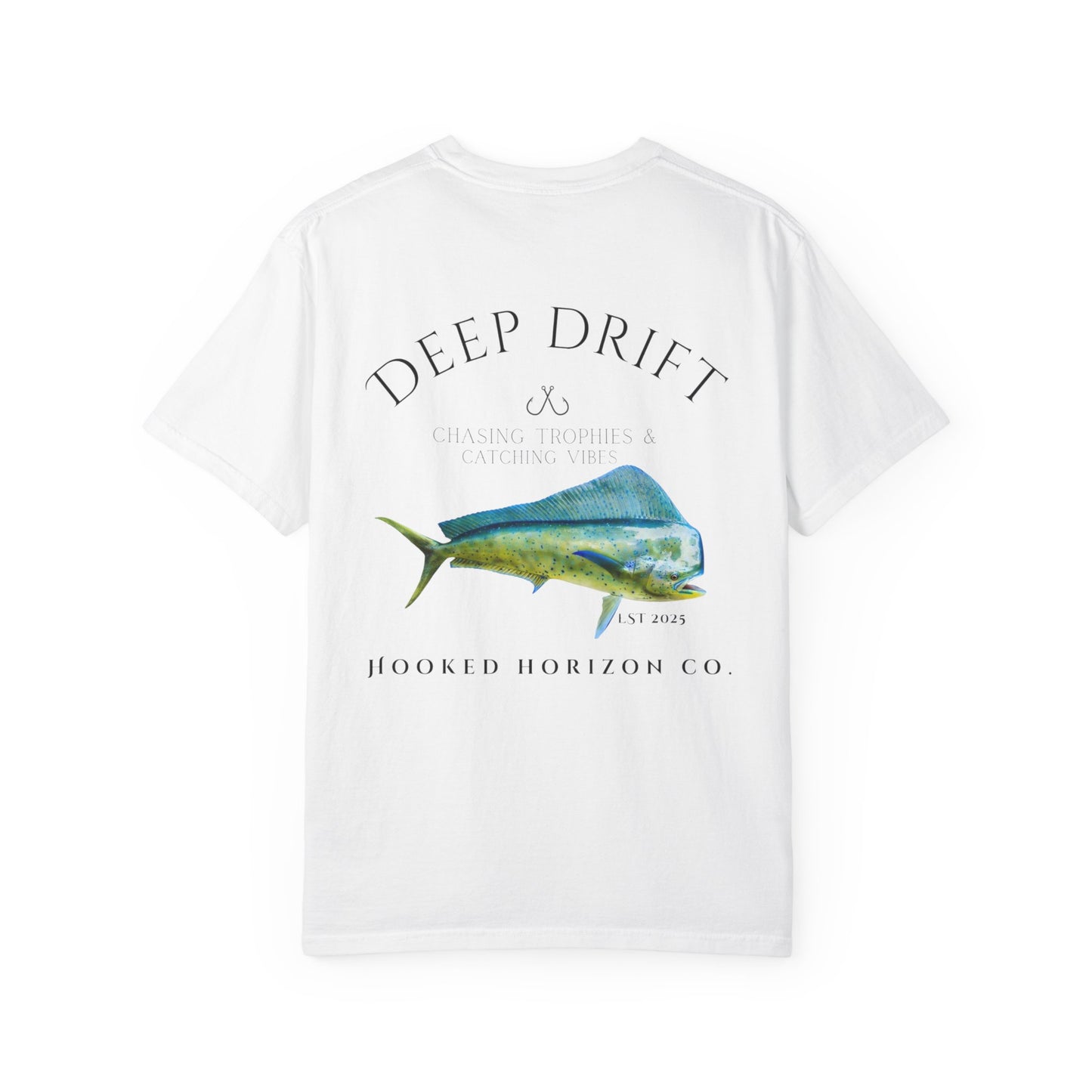 Mahi Mahi Fishing T-shirt, Hooked Horizon Co, Angler Gifts