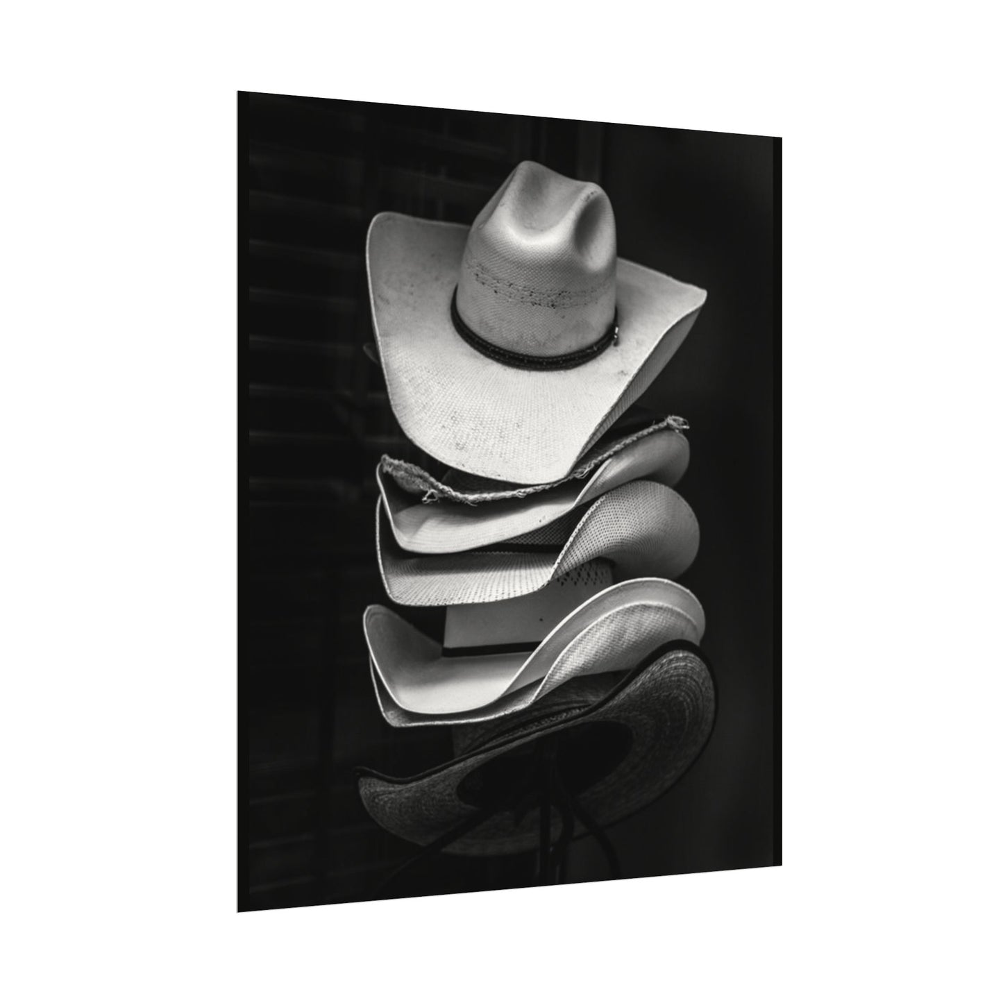 I Tip My Hat To The Keeper Of The Stars– Western Textured Watercolor Matte Posters