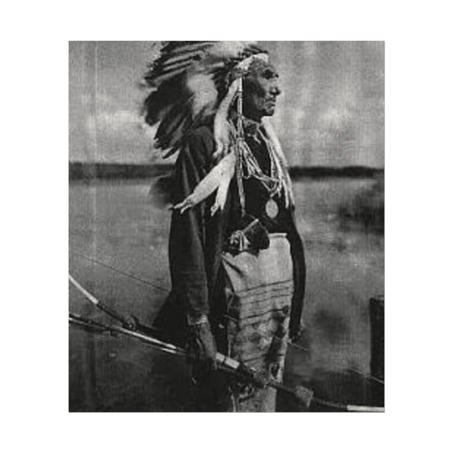 Indigenous Wetlands – Western Textured Watercolor Matte Posters