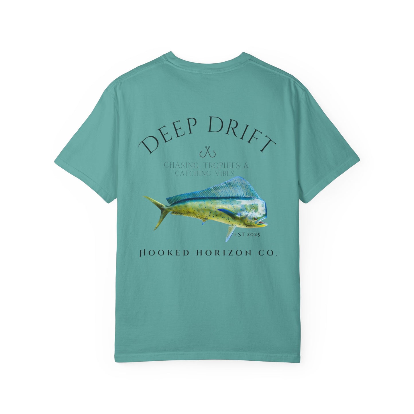 Mahi Mahi Fishing T-shirt, Hooked Horizon Co, Angler Gifts