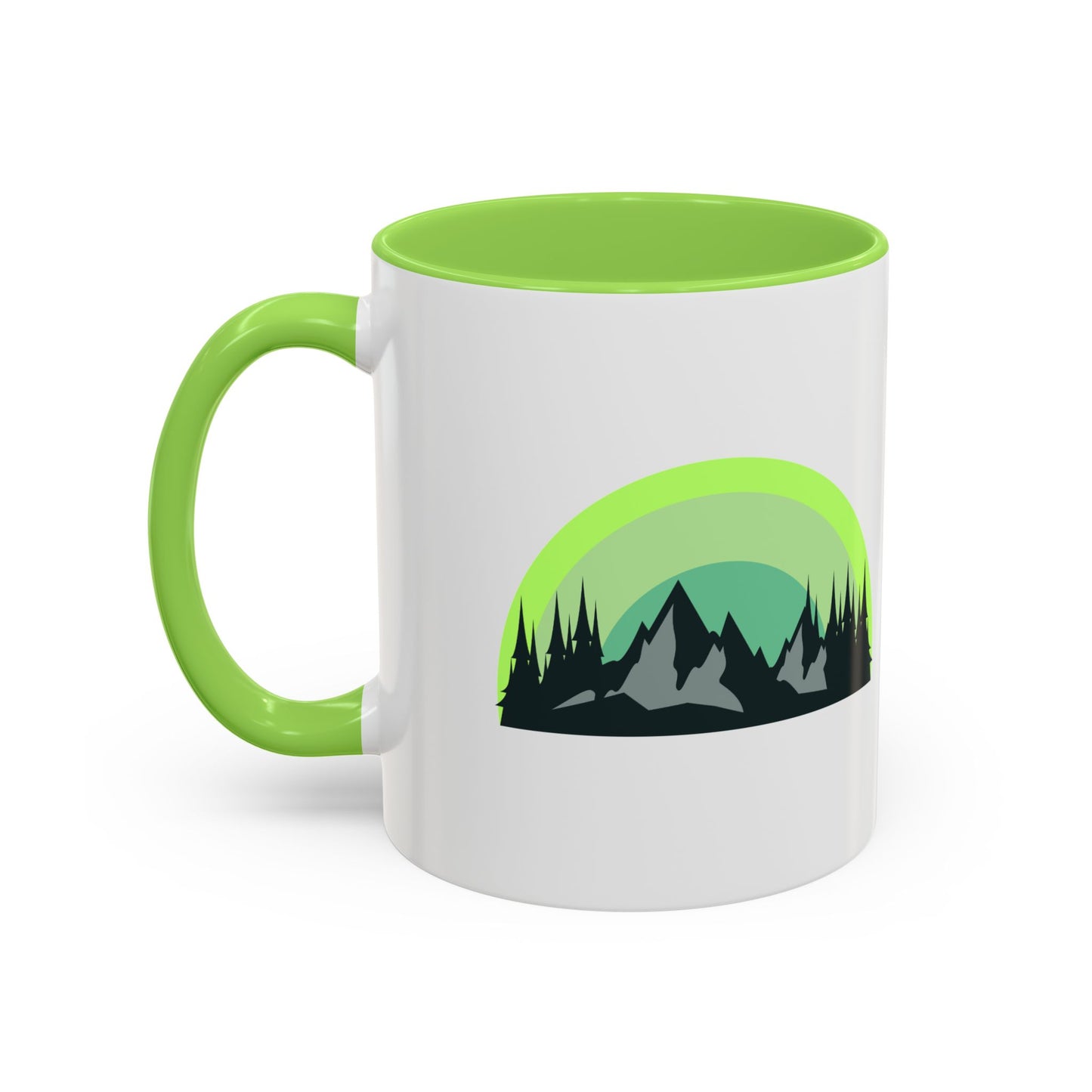 Nature-Inspired Colorful Mug | Perfect Gift for Outdoors Lovers, Campers, Coffee Lovers, Unique Housewarming Gift, 11oz 15oz