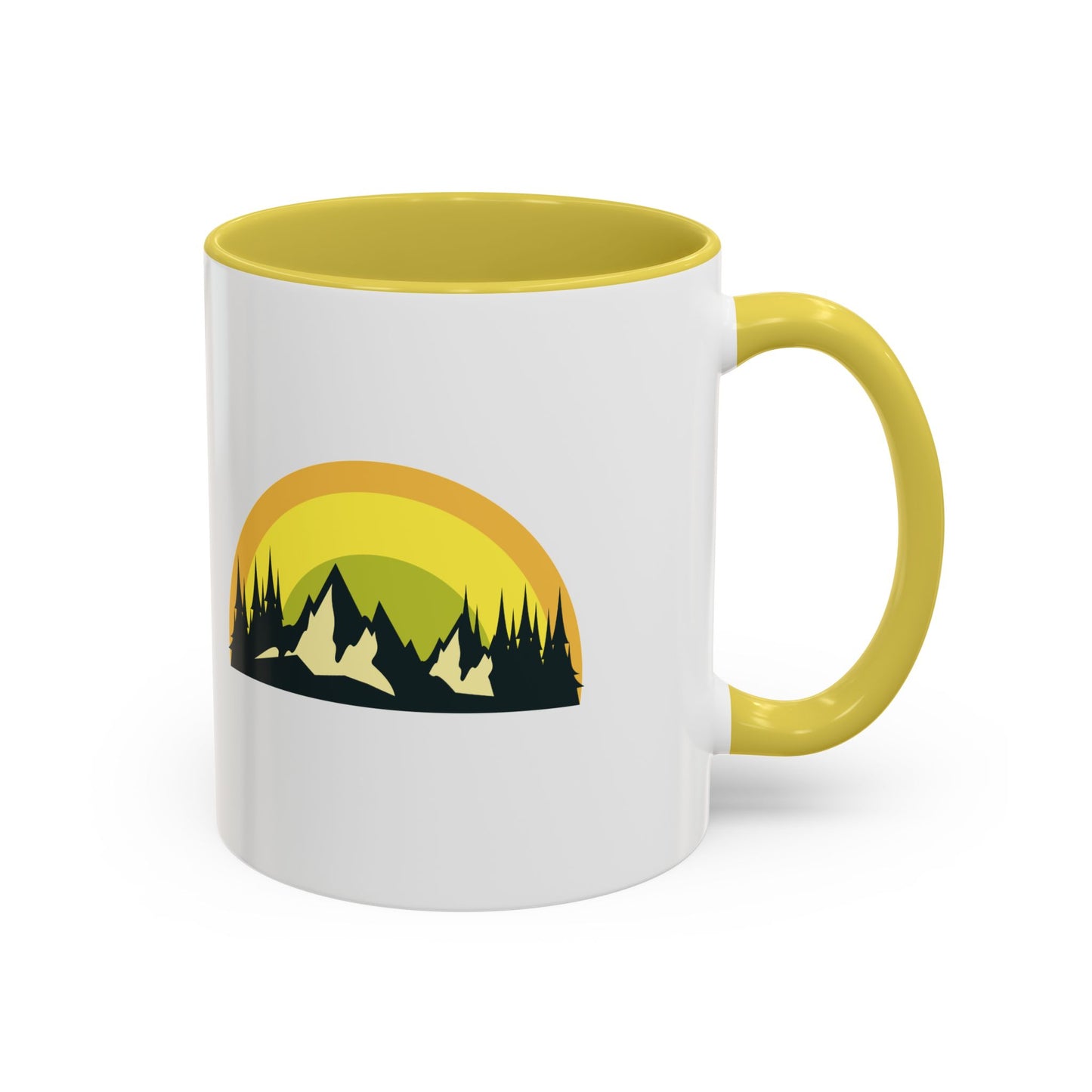 Sunset Landscape Mug | Colorful Coffee Cup, Nature Lover Gift, Camping Decor, Home & Kitchen, Eco-Friendly Drinkware
