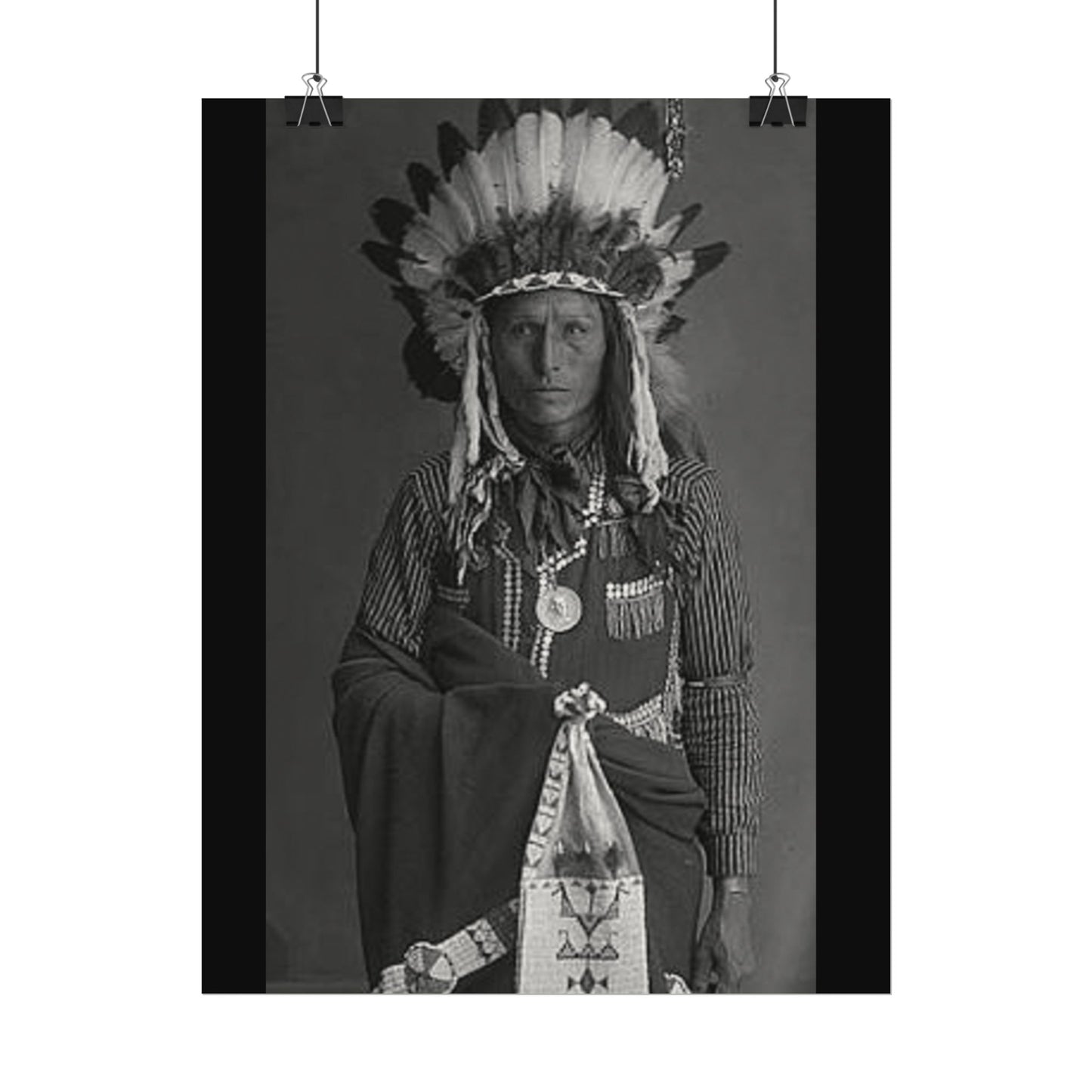 Still As The Wind Remembers – Western Textured Watercolor Matte Posters