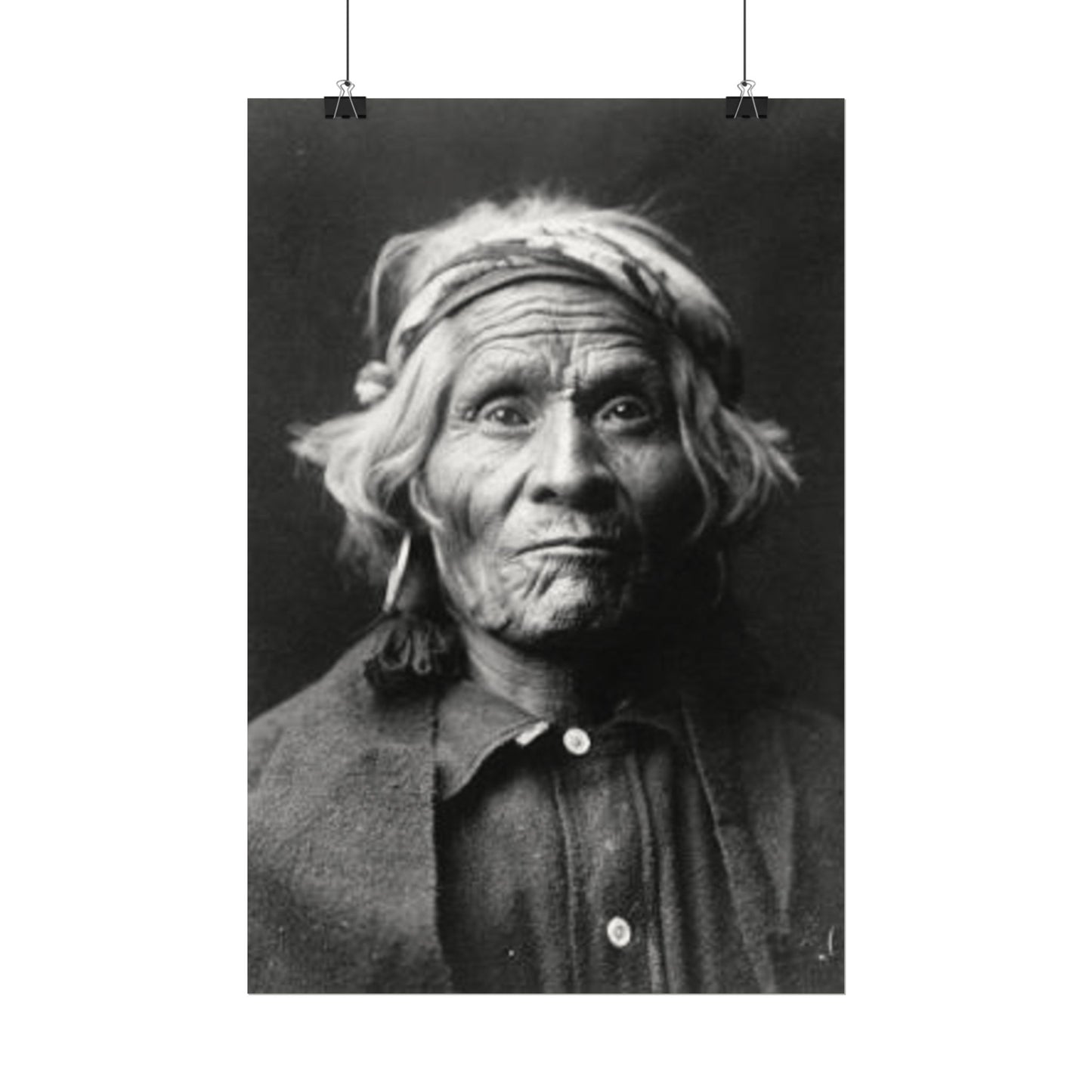 Iorn In His Silence – Western Textured Watercolor Matte Posters